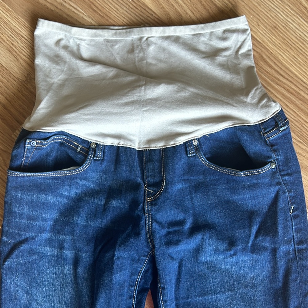 Gap Maternity | Full panel stretch Legging Jeans | size 27/4r - Picture 2 of 7
